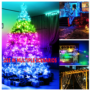 Tira de luces LED para exteriores, guirnalda de luces para fiestas navideñas, jardín, resistente al agua, cc 5V, 10M - Product Image 6