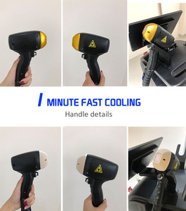 Ánh Trăng Ice Titan Vật Lý Trị Liệu Diode Laser Lông Bằng 2in1 Máy 808nm Tóc Loại Bỏ 808 Android - Product Image 4