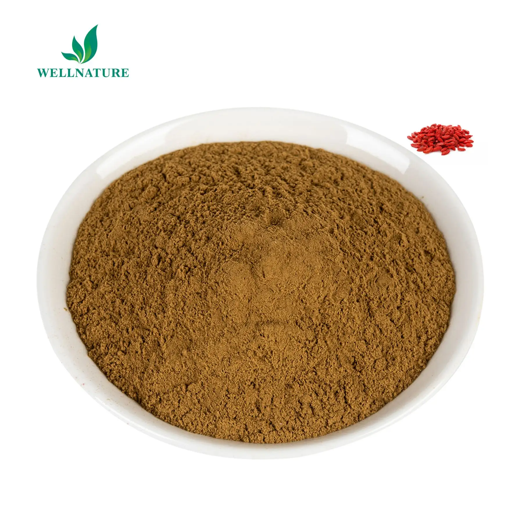 Bubuk ekstrak Goji Natural Wolfberry Lycium Barbarum Polysaccharide kualitas tinggi