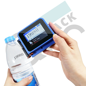QMSTRAPACK Verfalls datum Tragbare Touchscreen-Codier maschine Hand-Tinten strahl drucker für Papier Kunststoff Holz Metall Glas - Product Image 2