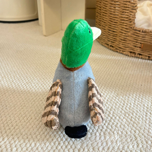 Dibujos animados lindo simulación duradero masticar juguete de peluche interactivo divertido Pato Salvaje perro mascota chirrido Juguetes - Product Image 1