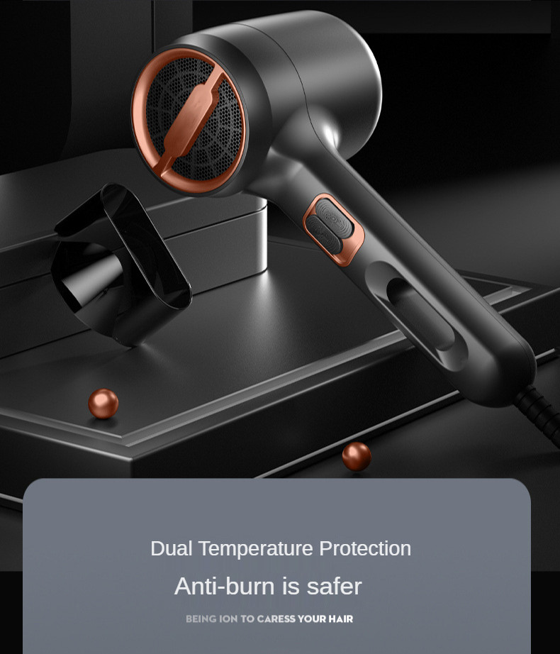 Professional salon hot hair tools hair blow dryer custom strong wind 800W 1300W hair dryer