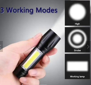 Yeni taşınabilir el feneri yakınlaştırma LED XPE flaş ışıklı fener fener 3 aydınlatma modları kamp işık Mini Led el feneri - Product Image 5