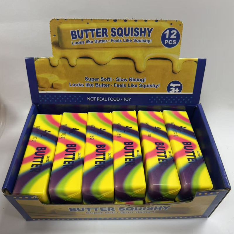Style 1 Four-Color Rainbow Butter Stick