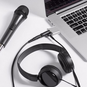 OEM优质外部铝合金USB接口声卡7.1通道音频接口输入声卡