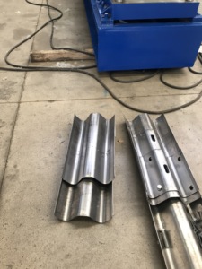 Steel Cold Bending Highway Guardrail Roll Forming Machine PLC Control <strong>System</strong> Expressway Building Protection Core Component Motor - Product Image 6