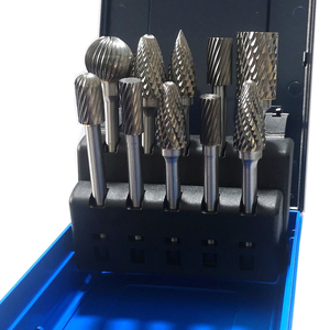 Nhà máy vonfram thép cacbua Burrs tập tin quay Kim Cương Burrs thiết lập công cụ quay Kit cho chế biến gỗ Carbide Burrs và điêu khắc - Product Image 2