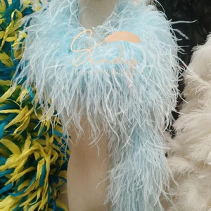 15-18cm Hot Sell <strong>Boa</strong> Ostrich <strong>Feather</strong> <strong>Boas</strong> <strong>Feathers</strong> Arts And Crafts Wedding Decoration Dance Accessory <strong>Feather</strong> Costume Dress - Product Image 6