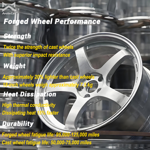 ACT 8X6.5 22X10 American Force 24X14 6X139.7 26X14 Kg1 26X16 6X5.5 22X12 20X12 30X16 5X112 Schmiedefelgen - Product Image 4