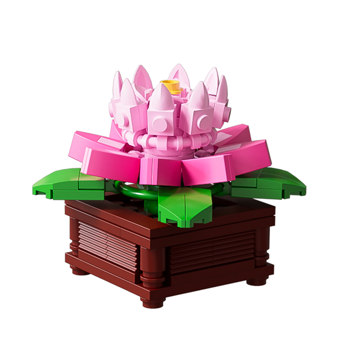 Caja color rosa alpino