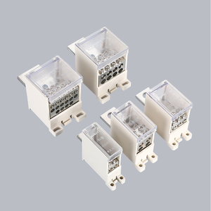 FJ6G Type Switch Terminal Nylon Junction Box <strong>Connector</strong> with 1 <strong>Input</strong> and 2/4/6/8/9/12 <strong>Output</strong> for Power Application Male/Female - Product Image 3