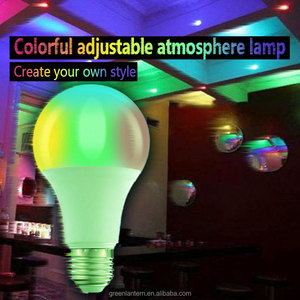 3W 5W 10W 15W E27 LED ışık ampul RGB LED RGBW ampul uzaktan kumanda ile - Product Image 5