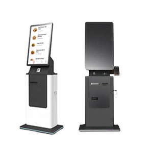 Crtly tự kiểm tra trong kiosk cho sân bay khách sạn thẻ tín dụng Reader ATM máy rút tiền thẻ màn hình cảm ứng đứng thanh toán kiosk - Product Image 5