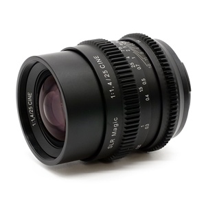 SLR Magic 25mm F1.4 tam çerçeve geniş açı Cine Lens sinema objektifi ana Lens MF/manuel odaklama için sony e-mount - Product Image 2