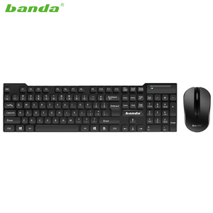 Para Amazon Venta caliente Ultra Slim 2,4g Teclado inalámbrico Ratón Combo Nueva computadora de tamaño completo con características silenciosas Mini tipo - Product Image 2