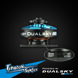 DualSky XM2304TYタイフーンシリーズモーター屋内および屋外F3Pリモコン3D4Dファンシースタントモデル航空機 - Product Image 2