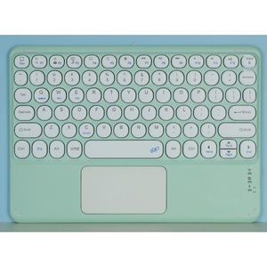 USB Mini teclado inalámbrico PC teclado inalámbrico ruso árabe OEM teclado inalámbrico con luz