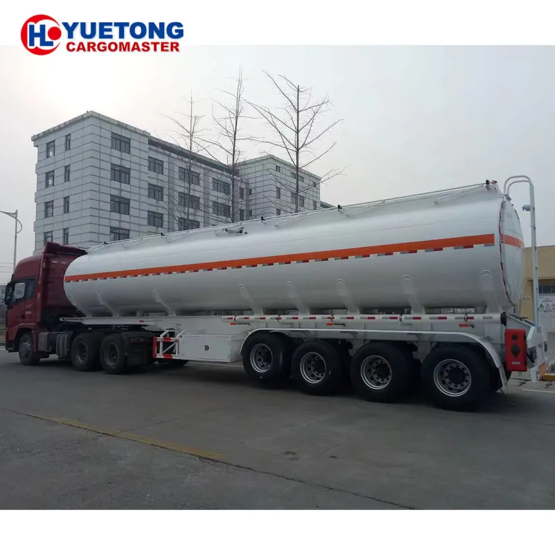 Harga bagus 30ton 20ft 30000l kargo mudah terbakar cairan hidrogen bahan bakar 18 m3 cng lng gas tanker truk trailer di dubai