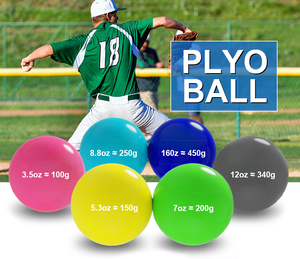 New Arrival Chất Liệu PVC Đánh Đào Tạo Trọng Lượng Thực Hành Tập Thể Dục Nâng Bóng Chày Mềm Bóng Cát Đầy Bóng - Product Image 6