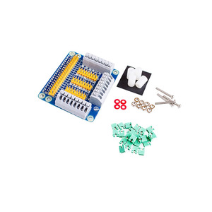 Factory Raspberry Pi 4B 3B + Placa de expansión GPIO multifunción Raspberry Pi Placa de experimento Adaptador de Puerto IO Placa de expansión