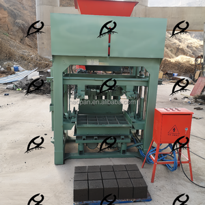 Máquina manual para hacer ladrillos de bloques de hormigón 4-40B Extrusora de vacío de molde de bloque hueco para procesamiento de arena - Product Image 4