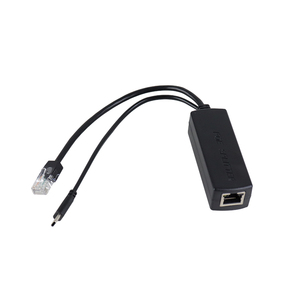 Divisor PoE tipo C Salida de 5V 2.4A con adaptador divisor de alimentación a través de Ethernet de 10/100Mbps compatible con estándar - Product Image 6