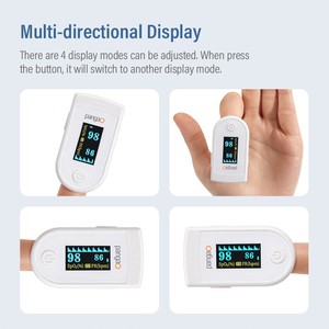 Thiết bị điện tử oxi Meter SPO2 và Heart Rate đo lường cầm tay kỹ thuật số LCD hiển thị Fingertip <span class=keywords><strong>Pulse</strong></span> đo oxy cho người lớn - Product Image 5