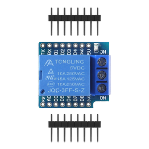 5Vミニリレーシールド5Vリレーモジュール1チャンネル5VリレーシールドWeMos用D1ミニPCBAにも対応 - Product Image 3