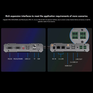 Rockchip RV1126 Quad-core A7 <strong>Processor</strong> with Integrated 2 TOPS AI Power Linux Os Edge Computing Mini Pc Box <strong>Computer</strong> - Product Image 5