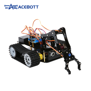 Kit Robot Robot di codifica ESP32 con braccio pinza pista veicolo fai da te stelo didattico Starter Kit robotica per Arduino
