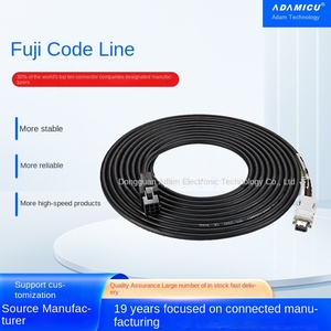 Fuji-ASD-A2-PW1003x-Steck verbinder Großhandel Öl-und UV-beständiges E/A-Steuer-Codier leitungs kabel