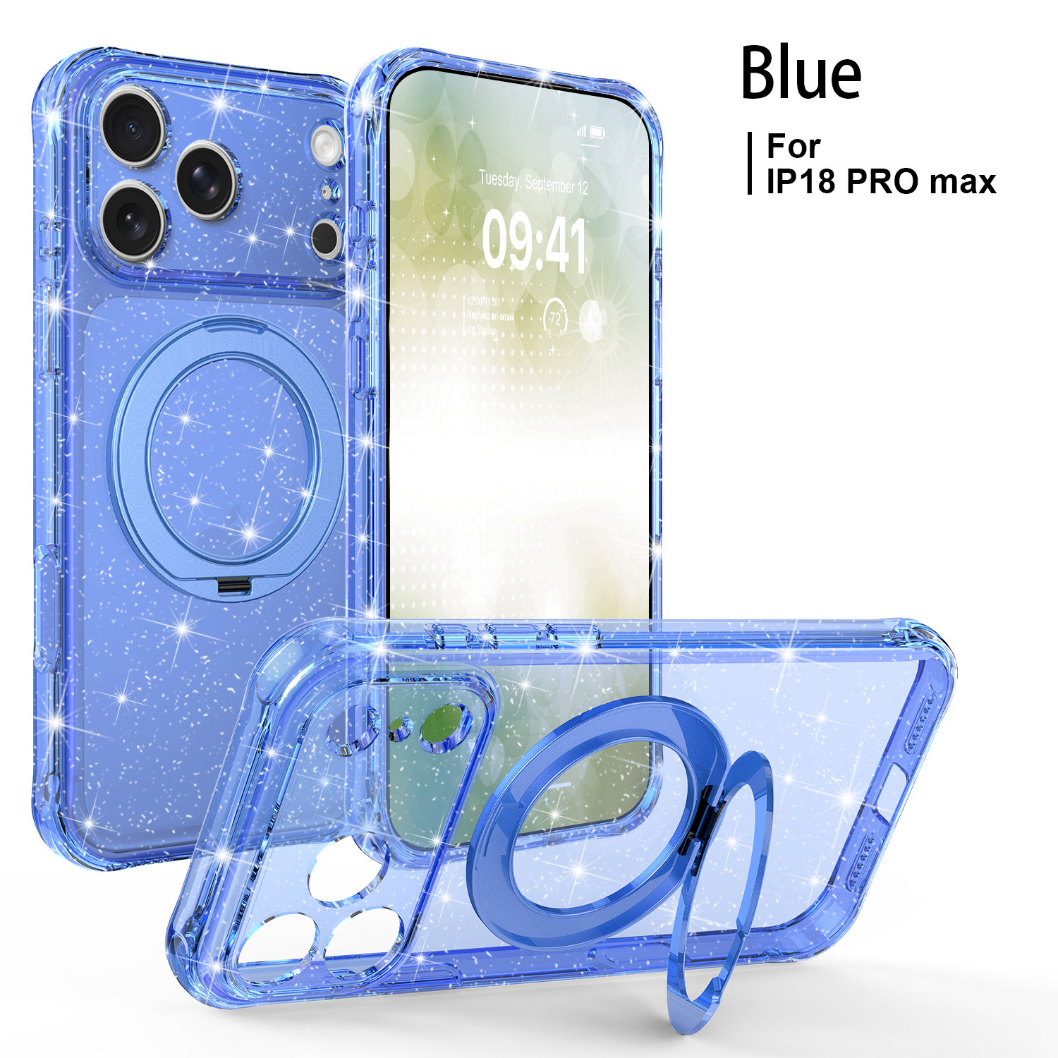 Magic Crystal 360 Fulcrum Shell_Cristallo di ghiaccio blu