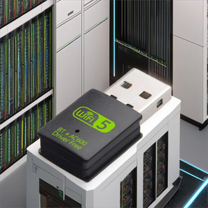 Двухдиапазонный 5 ГГц 600 Мбит/с USB Bluetooth Wi-Fi адаптер 2 1 600 м Wi-Fi приемник BT5.0 для ПК ноутбука 600 м беспроводная сетевая карта - Product Image 2