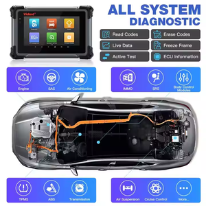 VIDENT ISmart800 Pro tutti i sistemi di strumenti diagnostici 40 + funzioni di servizio di scansione per auto OBD2 Scanner Test attivo può programmazione chiave FD - Product Image 4