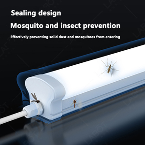 CSLIDO Ip65发光二极管三防灯18W 36W 48w集成支架灯T8管灯 - Product Image 4