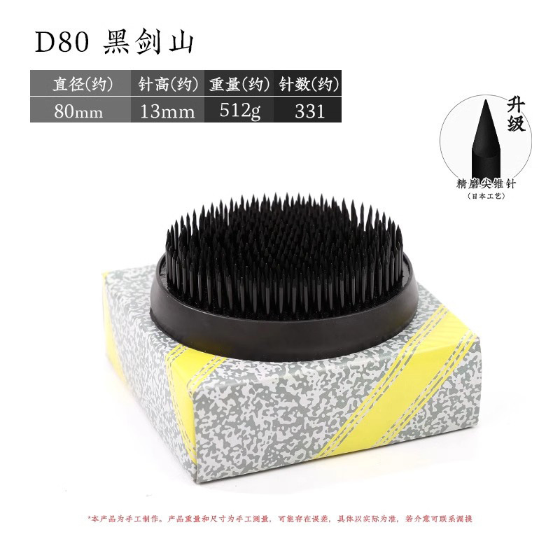 D80 pilule noire 80mm