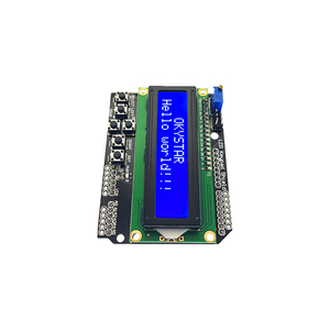 Módulo de sensor electrónico OKY4004 LCD1602 Módulo LCD Pantalla 1602 Escudo de teclado LCD - Product Image 3