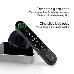 Tuya chiave senza chiave WiFi Smart Lock in alluminio con chiave digitale compatibile con telecomando blocco porta in legno con integrazione App - Product Image 4
