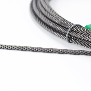 Tel halat galvanizli çelik uçak kablosu ile Yard <span class=keywords><strong>Zipline</strong></span>/tekne asansörler/güverte korkuluğu kalite çelik tel halat