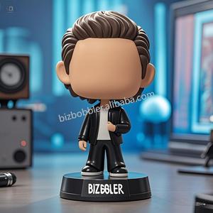 שרן מלאכה זמר ראש bobble יכול להיות מותאם אישית תמונה פוזות פריטים דקורטיביים