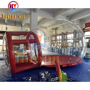Trẻ em bên bóng bay vui vẻ nhà lớn rõ ràng Inflatable pha lê Lều tuyết mái vòm bong bóng lều trong suốt bong bóng bong bóng Nhà - Product Image 2