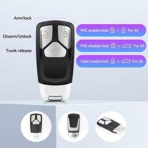 EASYGUARD Replacement Keyless Entry System Fit for AUDI with Factory OEM Push Start Button &amp; comfort Access <strong>AU</strong> <strong>Remote</strong> - Product Image 2