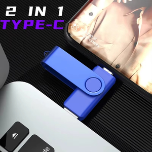 เมมโมรี่สติ๊ก8GB USB 2 in 1แฟลชไดรว์ USB Type-C แฟลชไดรฟ์ USB 3.0 64GB เมมโมรี่สติ๊ก32GB - Product Image 5