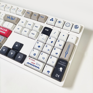 Full Keys Dye Sublimation PBT <strong>Custom</strong> Keycaps with Key Puller <strong>for</strong> Cherry Gateron MX Switches Mechanical Gaming <strong>Keyboard</strong> - Product Image 2