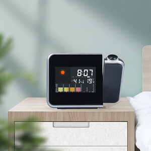 Bàn Điện Tử Thông Minh Để Bàn Đèn Led Laser Dự Báo Thời Tiết Đồng Hồ Chiếu Kỹ Thuật Số Đồng Hồ Báo Thức - Product Image 3