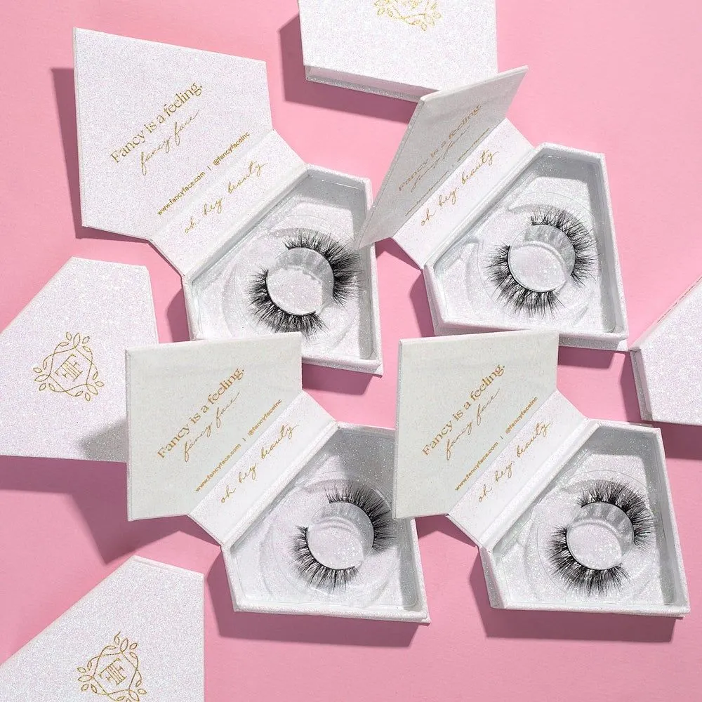 Cajas de pestañas postizas de diseño de lujo, embalaje de pestañas postizas con logotipo personalizado, regalo cosmético