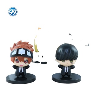 Q VVersion 5件卡通聚氯乙烯模型玩具动漫Mashle魔术和肌肉动作人物 - Product Image 1