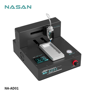 Pro Auto Glue Machine für iPhone Reparatur NA-AD01 | Externer Luft kompressor | 10:1 AB Mixer | Anpassbare Vorlagen für Telefon rahmen