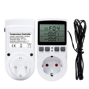 Enchufe de controlador de temperatura Digital, enchufe de termostato inalámbrico de 110V con enchufe de interruptor de temporizador, enchufe multifuncional - Product Image 1