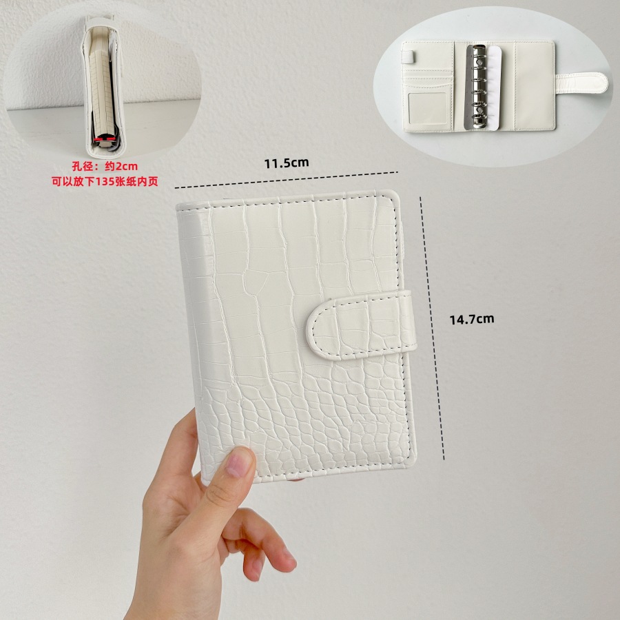 Étui a7 texturé blanc